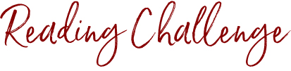 Reading Challenge Reading Challenge