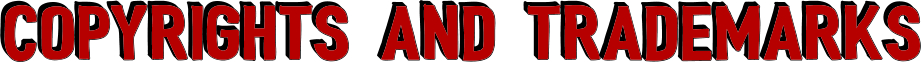 Copyrights & Trademarks Copyrights & Trademarks