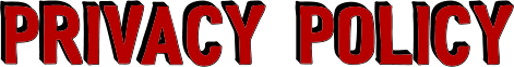 Privacy Policy Privacy Policy