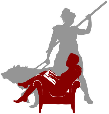 Sirens Reader and Hero logo Sirens Reader and Hero logo