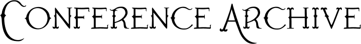 Conference Archive