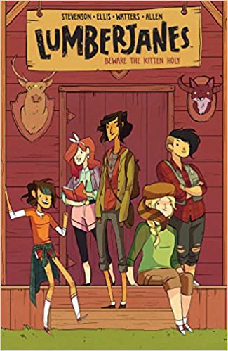 Lumberjanes: Beware the Kitten Holy by Brooke A Allen, Grace Ellis, Noelle Stevenson, and Shannon Watters