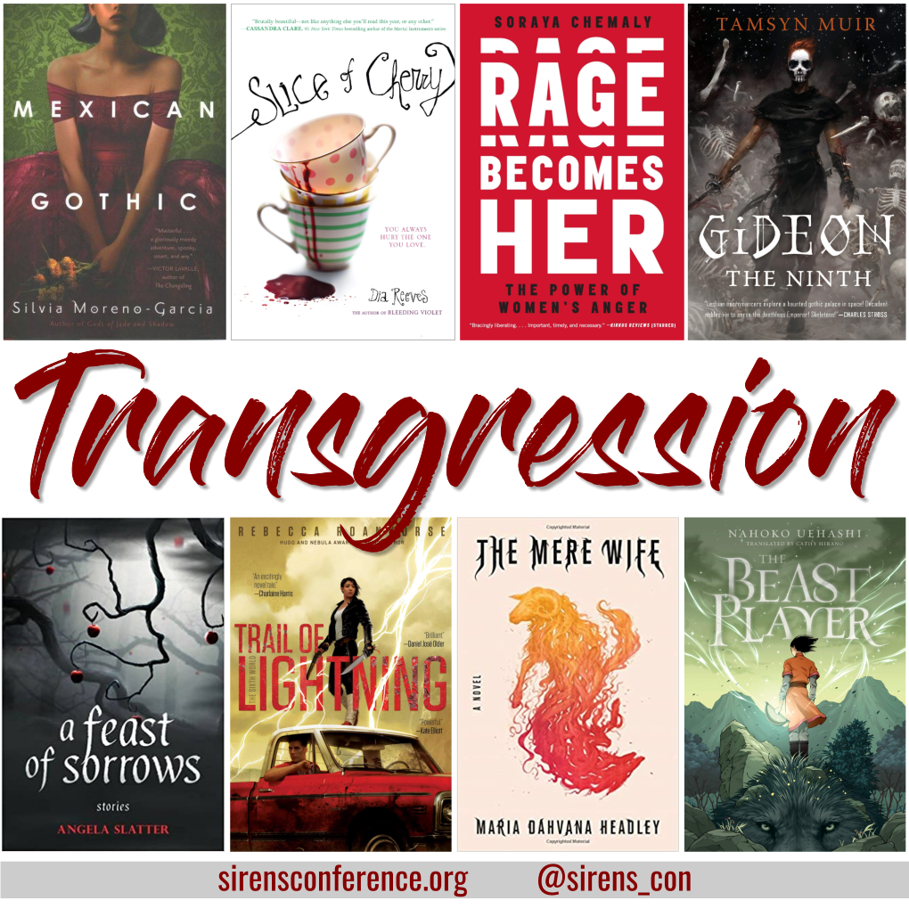 Sirens Conference Mission Transgression Sirens Conference Mission Transgression