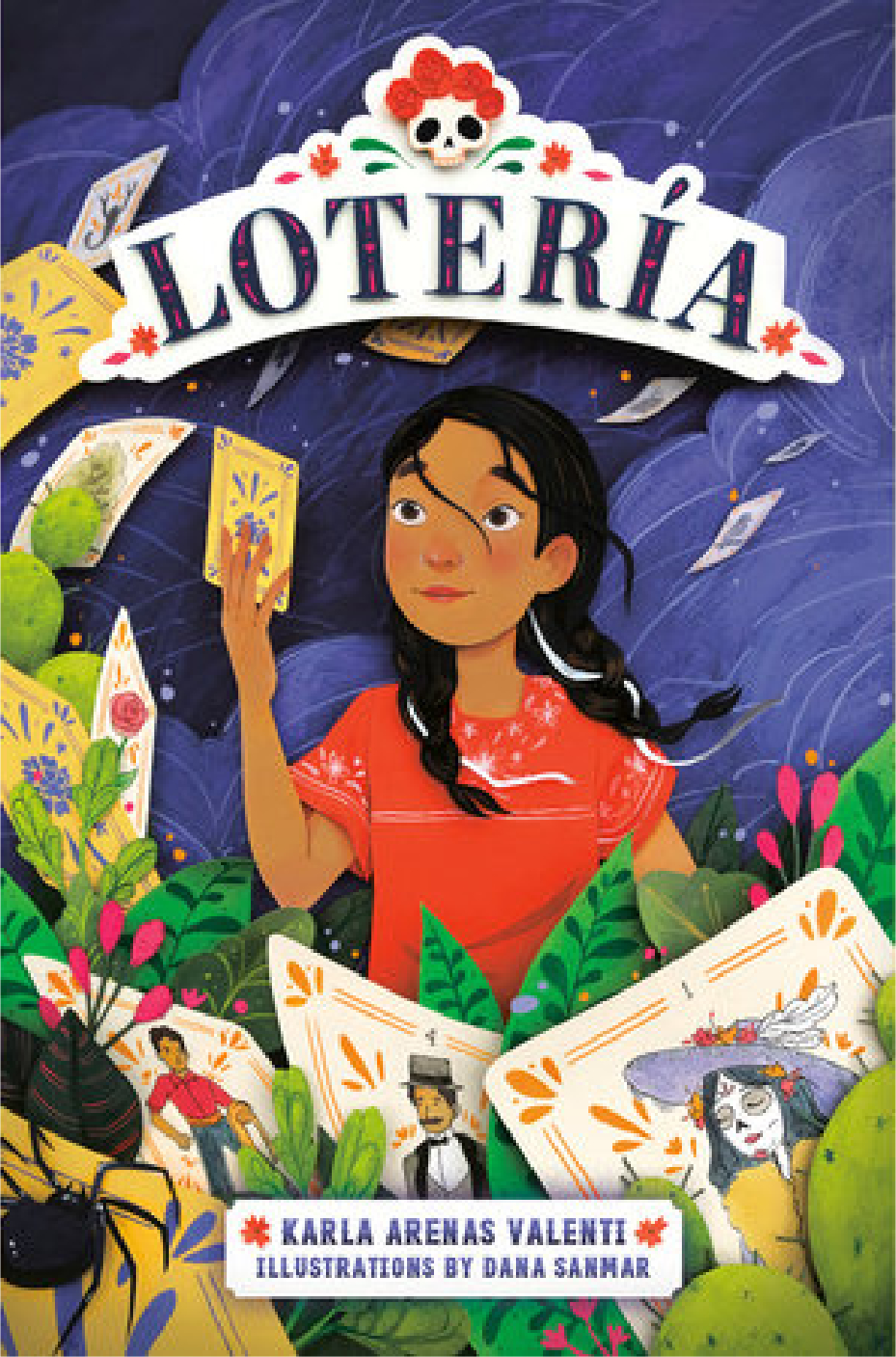 Lotería by Karla Arenas Valenti, illus. by Dana Sanmar