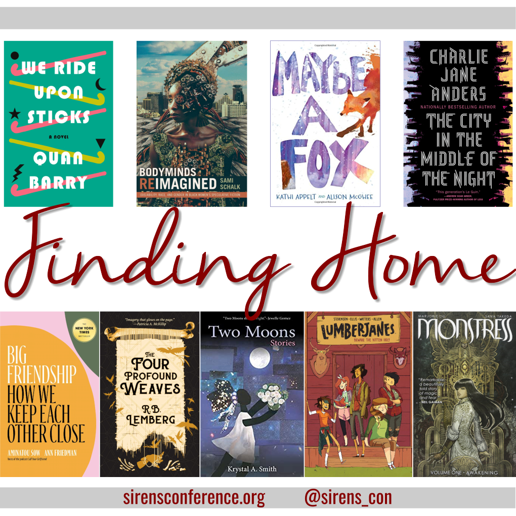 Sirens conference speculative fiction book recommendations Sirens conference speculative fiction book recommendations