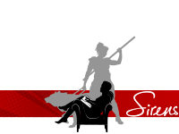 Desktop: Sirens - red stripe horizontal